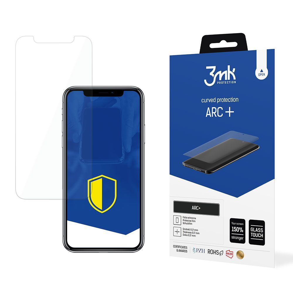 3mk ARC+ kijelző védőfólia Apple iPhone X/XS/11 Pro