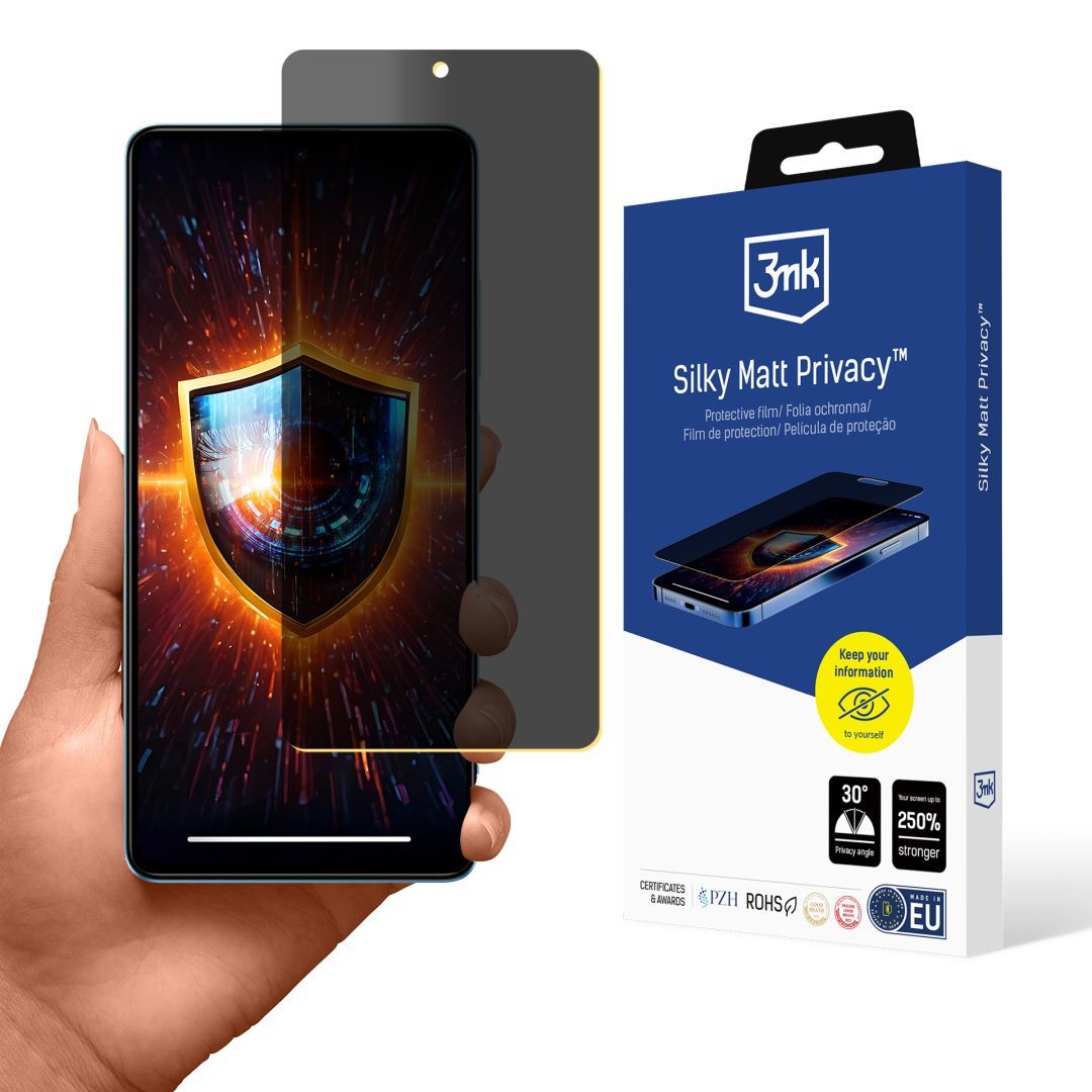 3mk Silky Matt Privacy belátásgátló fólia Poco X5 Pro 5G 3mk Silky Matt Privacy belátásgátló fólia Poco X5 Pro 5G