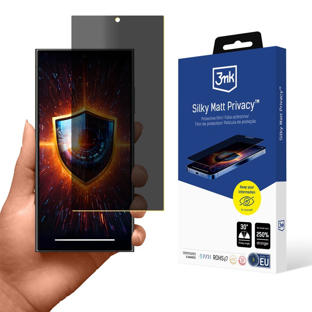 3mk Silky Matt Privacy belátásgátló fólia Samsung Galaxy S24 Ultra 3mk Silky Matt Privacy belátásgátló fólia Samsung Galaxy S24 Ultra