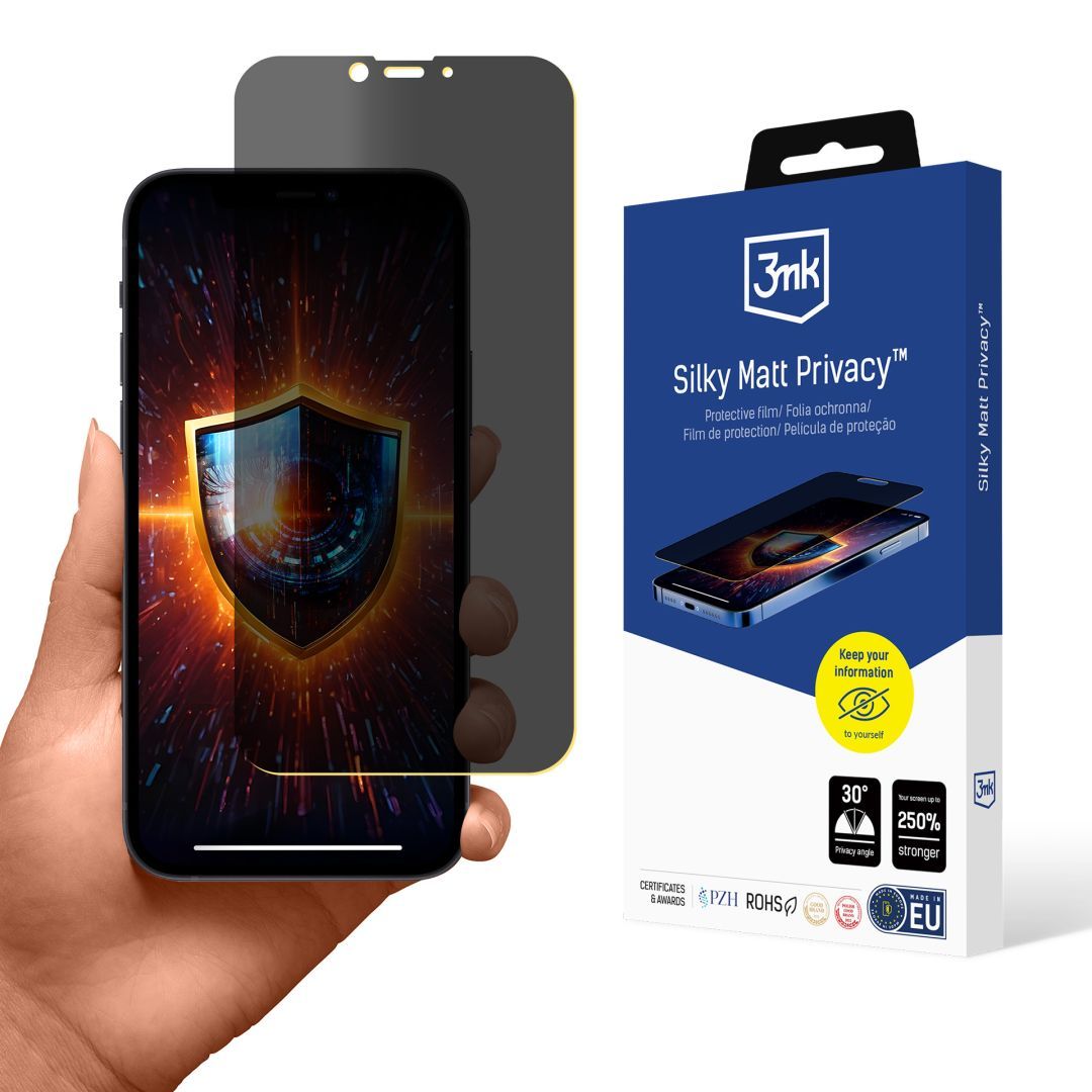 3mk Silky Matt Privacy belátásgátló fólia Apple iPhone 13 Pro Max 3mk Silky Matt Privacy belátásgátló fólia Apple iPhone 13 Pro Max