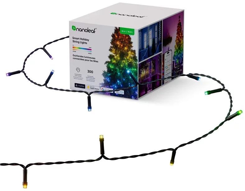 Nanoleaf Smart Holiday String Lights Starter Kit 24M