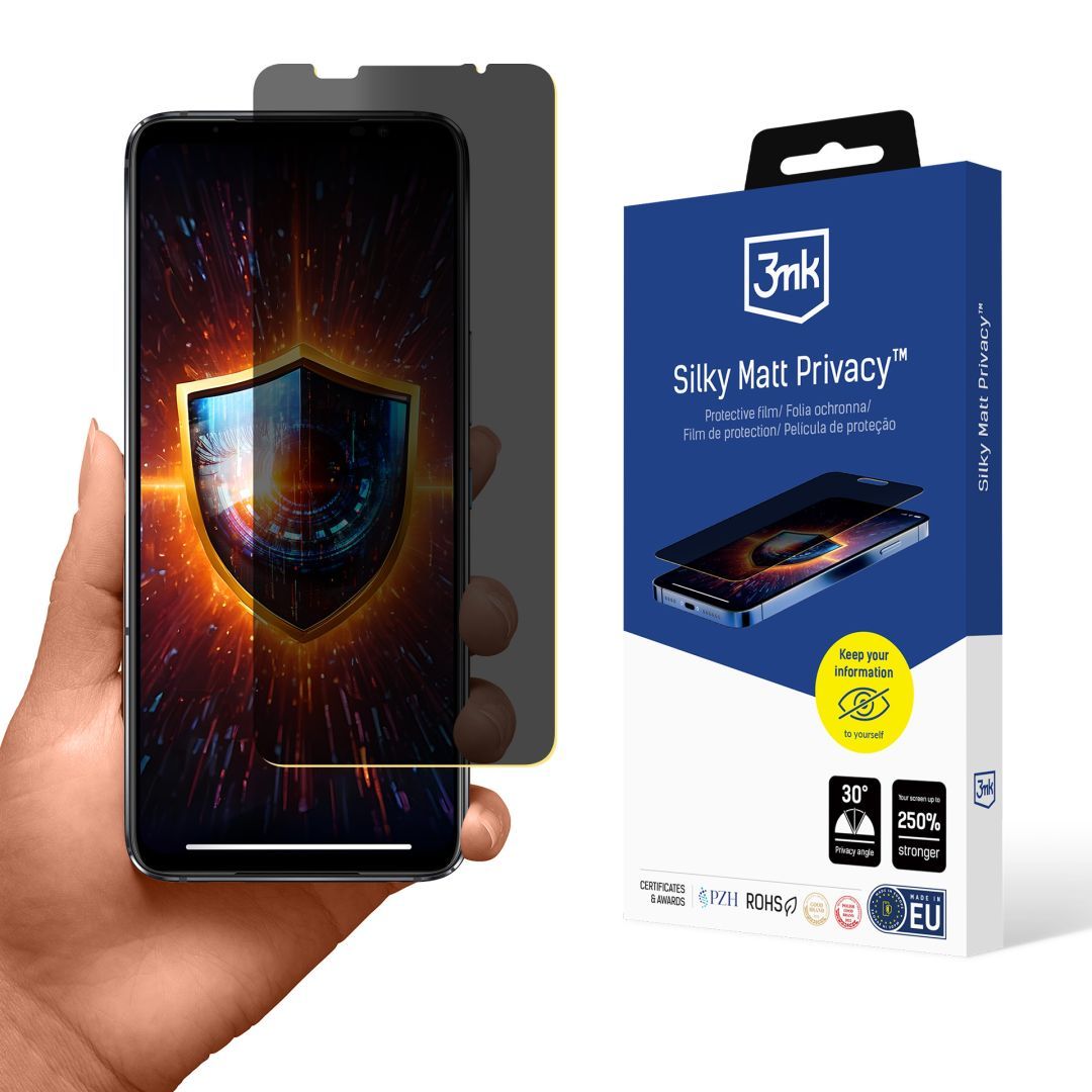 3mk Silky Matt Privacy belátásgátló fólia Asus ROG Phone 6/6 Pro/6D/6D Ultimate 3mk Silky Matt Privacy belátásgátló fólia Asus ROG Phone 6/6 Pro/6D/6D Ultimate