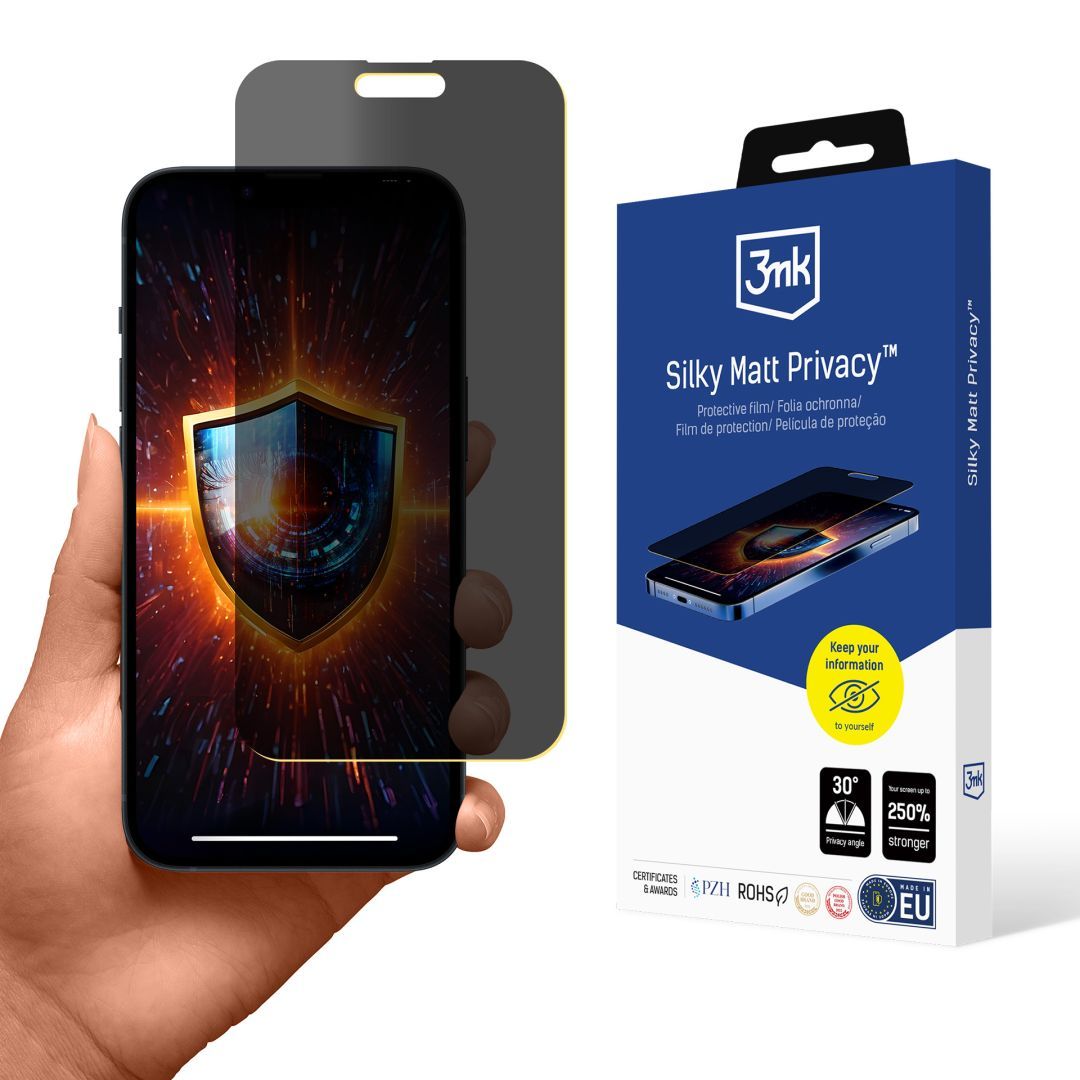 3mk Silky Matt Privacy belátásgátló fólia Apple iPhone 15 Pro Max 3mk Silky Matt Privacy belátásgátló fólia Apple iPhone 15 Pro Max