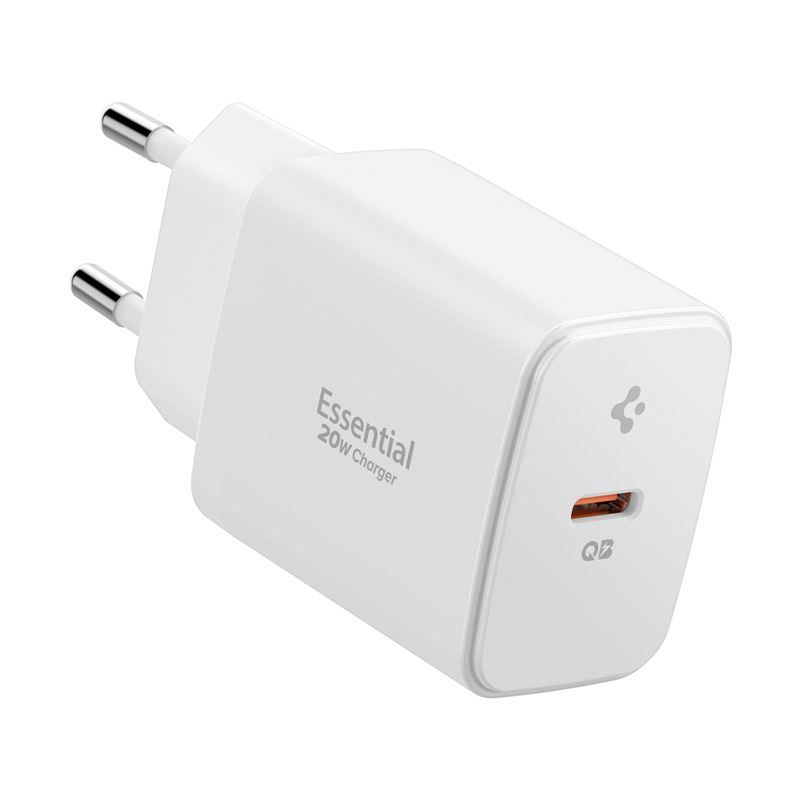 Spigen Essential 20W Wall Charger EE201EU White