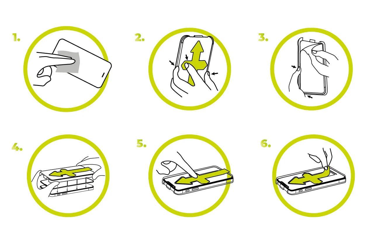 Mobile Origin Screen Guard with arrow applicator Galaxy S24