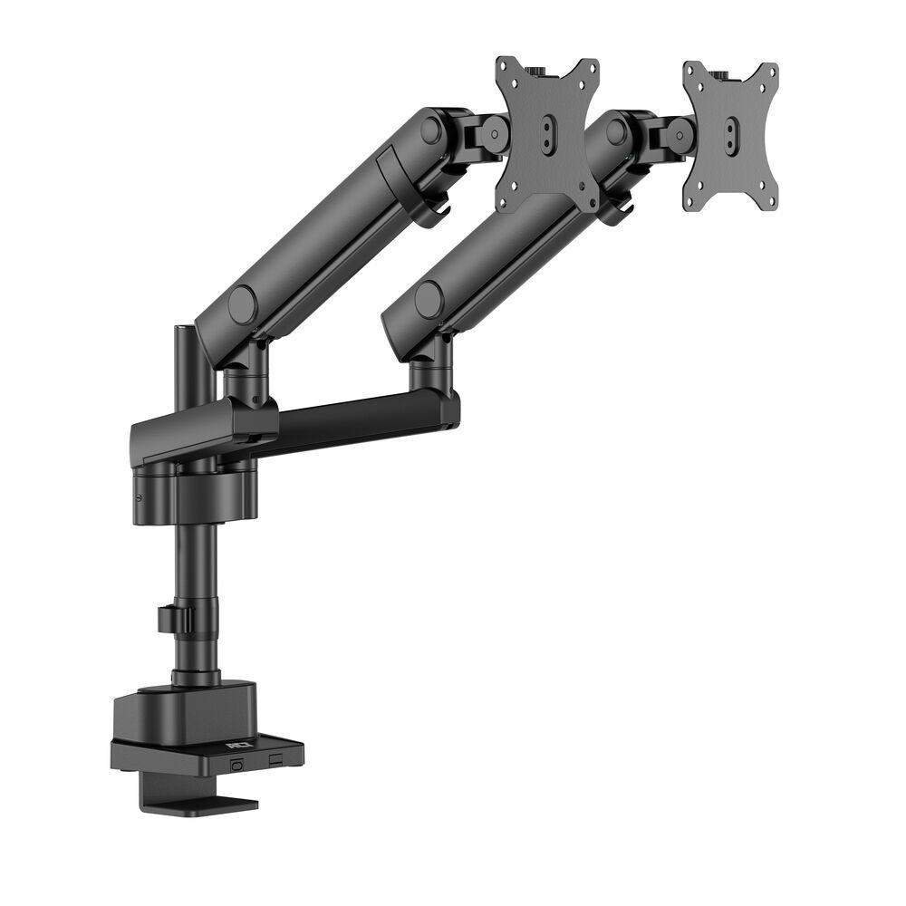 ACT AC8328 Dual monitor arm office solid pro, with mechanical spring ACT AC8328 Dual monitor arm office solid pro, with mechanical spring