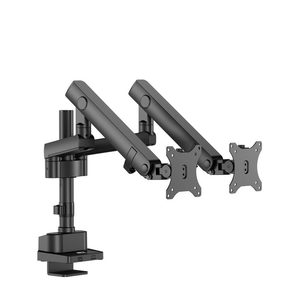 ACT AC8328 Dual monitor arm office solid pro, with mechanical spring ACT AC8328 Dual monitor arm office solid pro, with mechanical spring