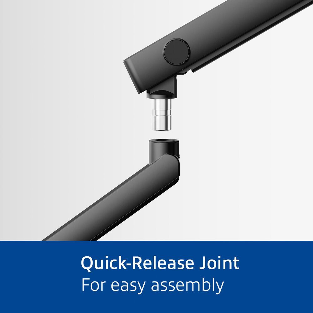 ACT AC8328 Dual monitor arm office solid pro, with mechanical spring ACT AC8328 Dual monitor arm office solid pro, with mechanical spring