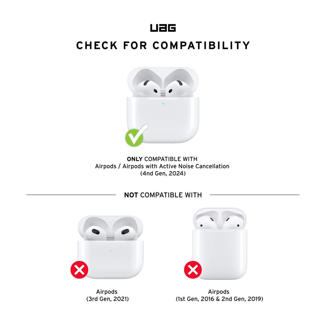 UAG Plasma Airpods 4 Black UAG Plasma Airpods 4 Black
