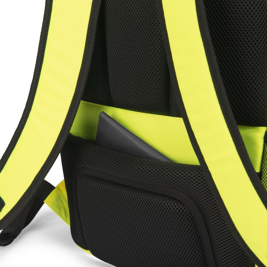 Dicota Backpack Hi-Vis Base 24 litres Yellow Dicota Backpack Hi-Vis Base 24 litres Yellow