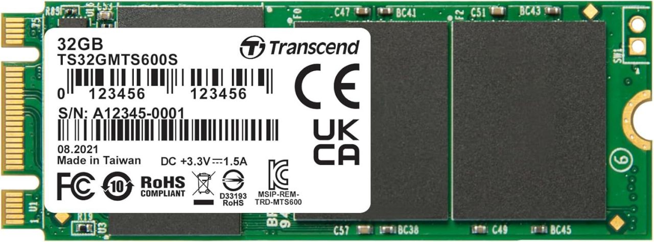Transcend 32GB M.2 2260 600S Transcend 32GB M.2 2260 600S