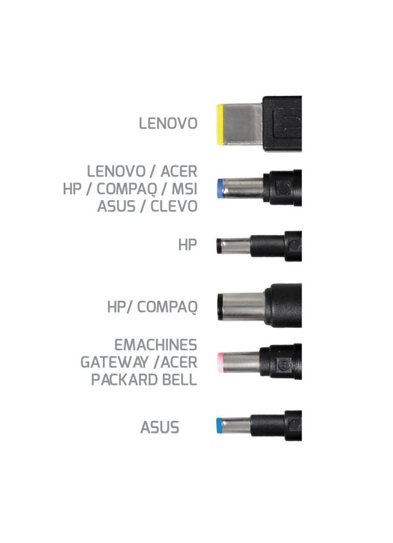 Port Designs 900103 19,5V / 7,7A 150W univerzális hálózati notebook töltő