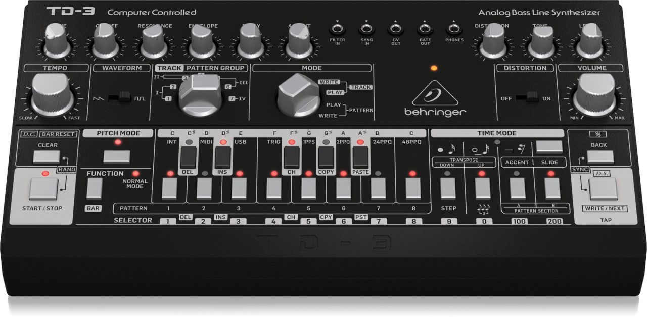 Behringer TD-3-BK Keverőpult Black