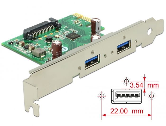 DeLock PCI Express Card > 2x USB 3.0 DeLock PCI Express Card > 2x USB 3.0
