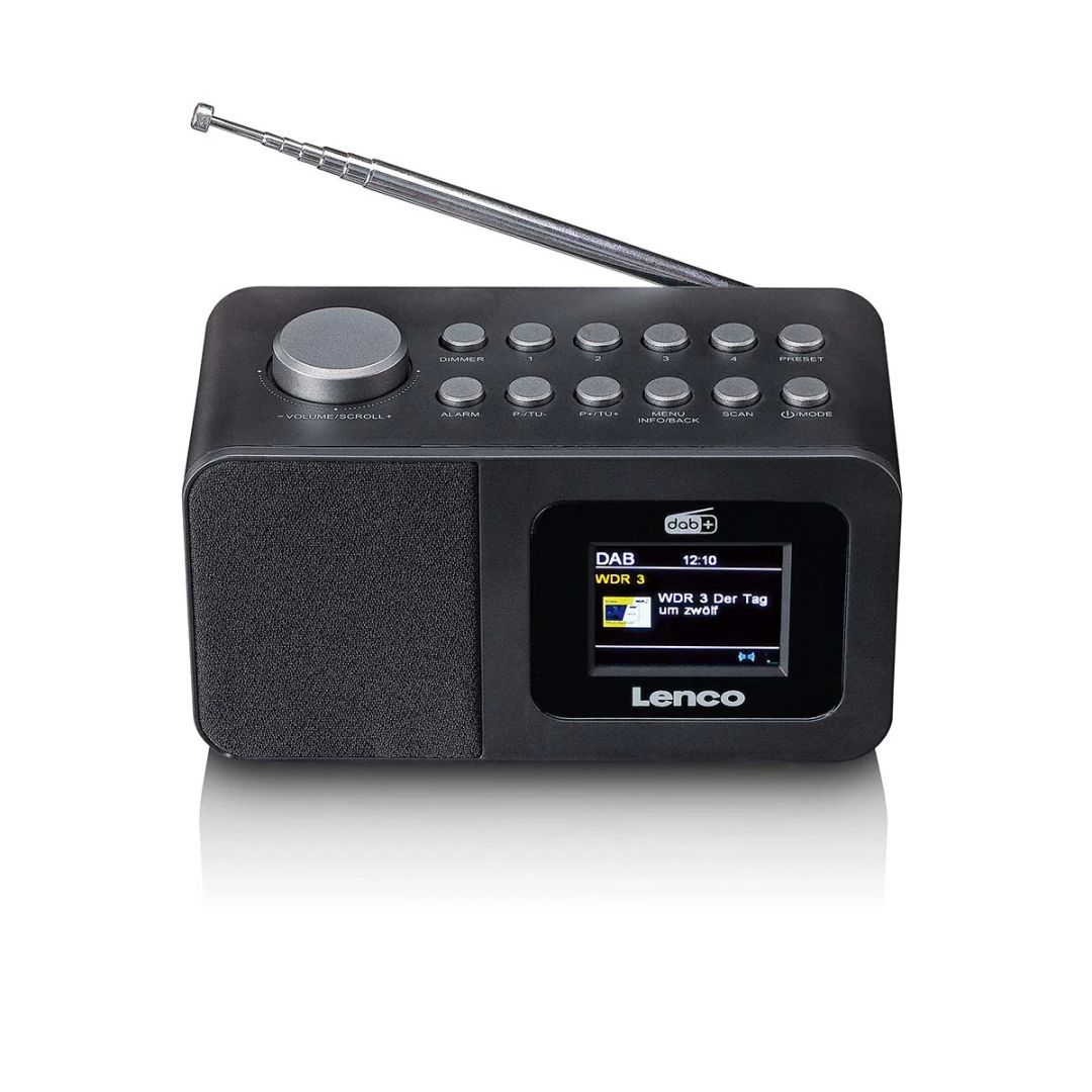 Lenco CR-625BK FM Clock Radio with Bluetooth and wireless charging Black Lenco CR-625BK FM Clock Radio with Bluetooth and wireless charging Black