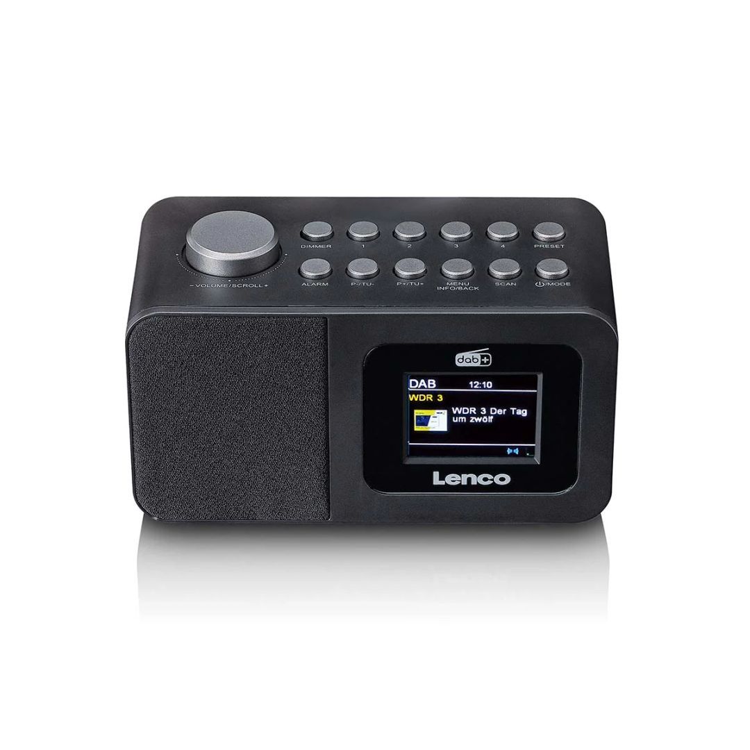 Lenco CR-625BK FM Clock Radio with Bluetooth and wireless charging Black Lenco CR-625BK FM Clock Radio with Bluetooth and wireless charging Black