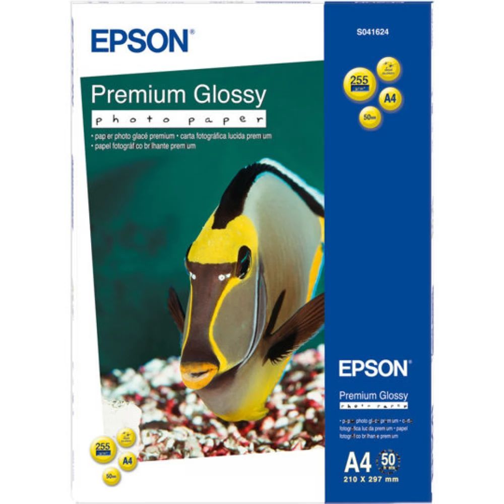 Epson C13S041624 255g A4 50db Prémium Fényes Fotópapír Epson C13S041624 255g A4 50db Prémium Fényes Fotópapír