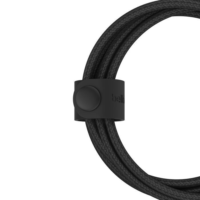 Belkin BoostCharge Pro 2-in-1 Cable with USB-C and Lightning Connector 1,5m Black