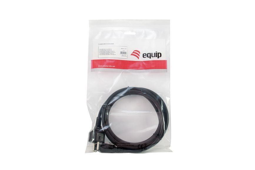 EQuip High Quality Power Cord C5 to Schuko 3m Black EQuip High Quality Power Cord C5 to Schuko 3m Black