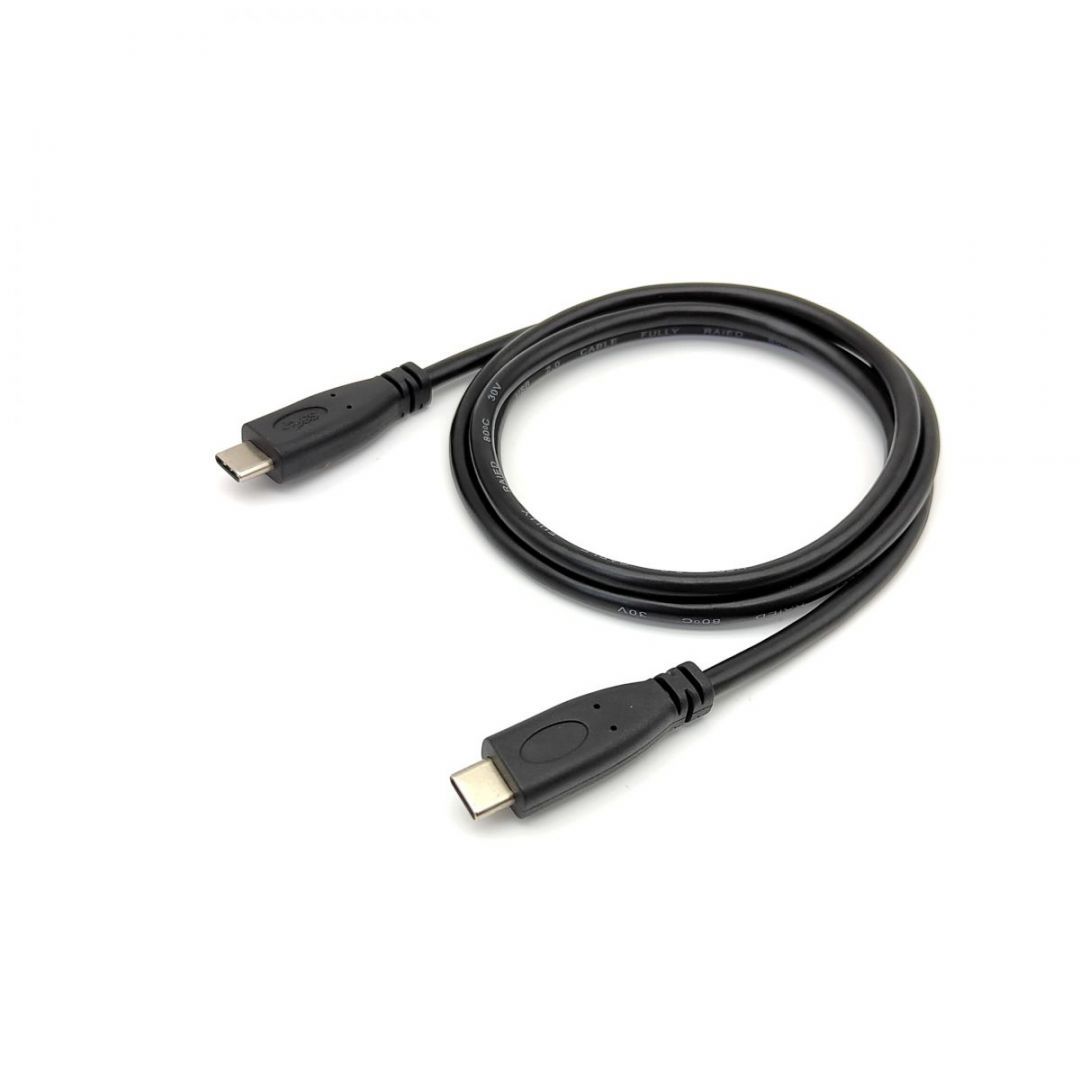 EQuip USB-C 2.0 to USB-C cable 2m Black EQuip USB-C 2.0 to USB-C cable 2m Black