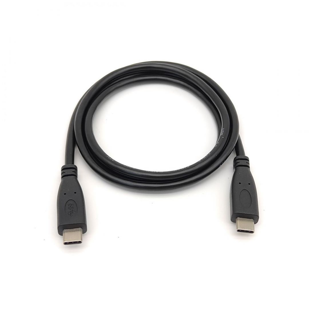 EQuip USB-C 2.0 to USB-C cable 2m Black EQuip USB-C 2.0 to USB-C cable 2m Black