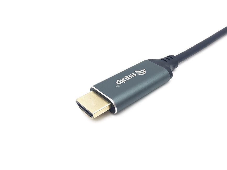 EQuip USB-C to HDMI 4K/60Hz cable 2m Black EQuip USB-C to HDMI 4K/60Hz cable 2m Black
