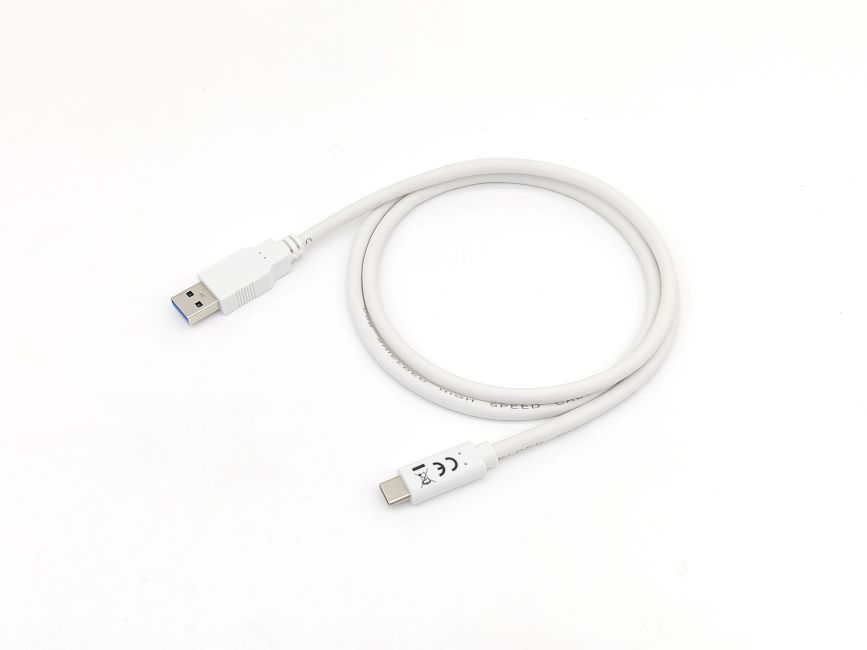 EQuip USB-C 3.2 Gen1 to USB-A cable 2m White EQuip USB-C 3.2 Gen1 to USB-A cable 2m White