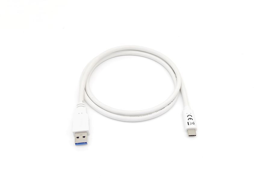 EQuip USB-C 3.2 Gen1 to USB-A cable 2m White EQuip USB-C 3.2 Gen1 to USB-A cable 2m White