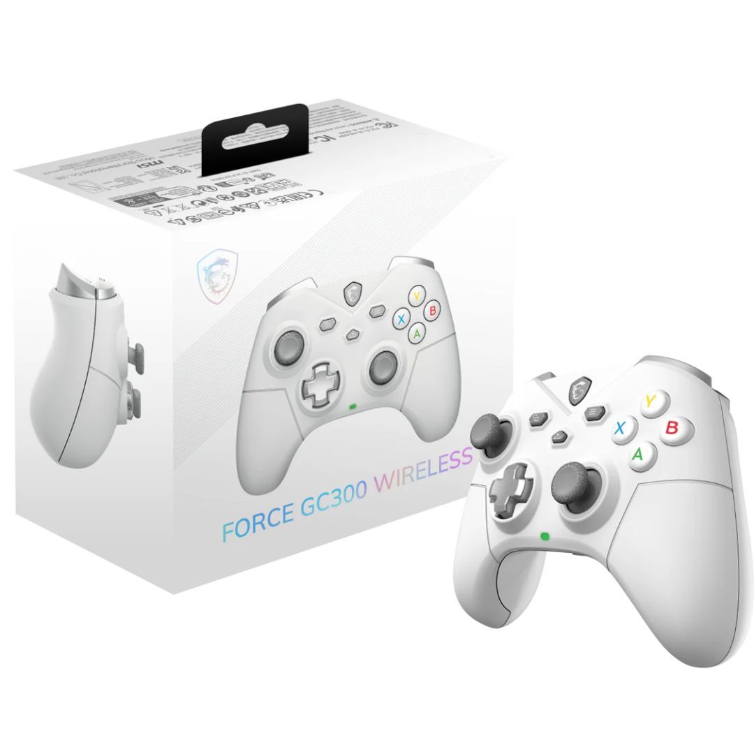 Msi Force GC300 W Wireless/Bluetooth Gamepad White