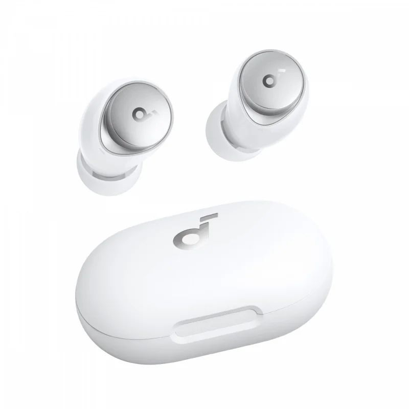 Soundcore Space A40 Bluetooth Headset White