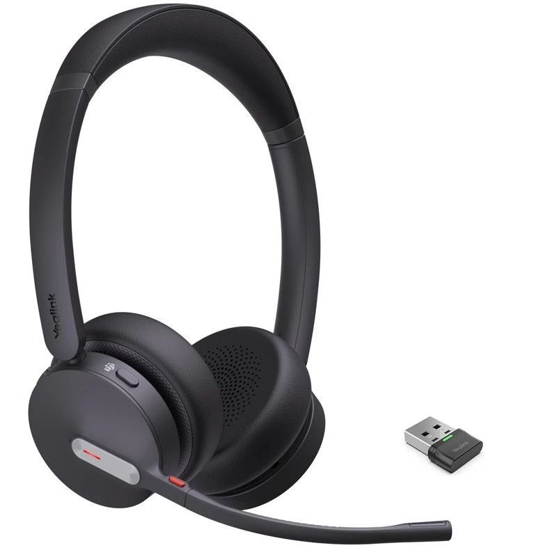 Yealink WH64 Hybrid Dual UC Wireless Bluetooth Headset Black Yealink WH64 Hybrid Dual UC Wireless Bluetooth Headset Black