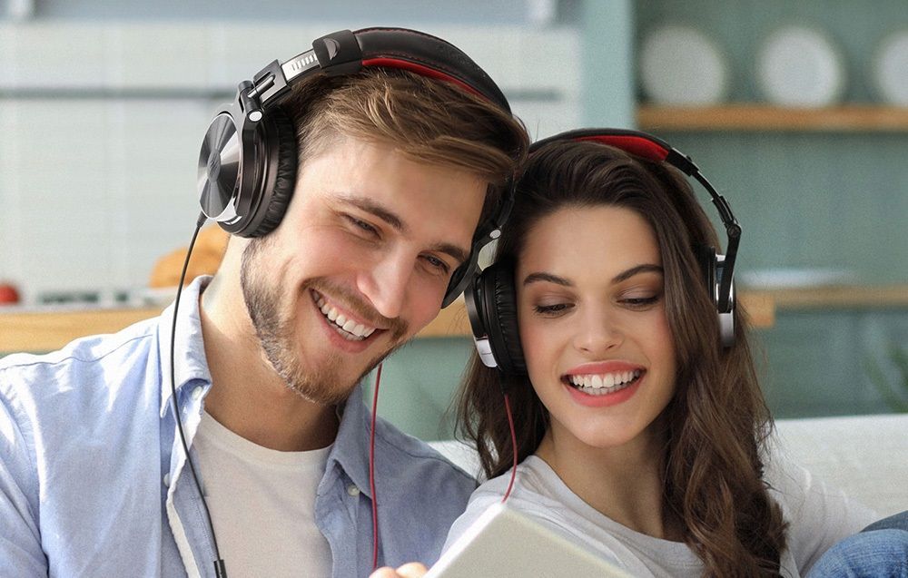 OneOdio Pro 10 Headset Red