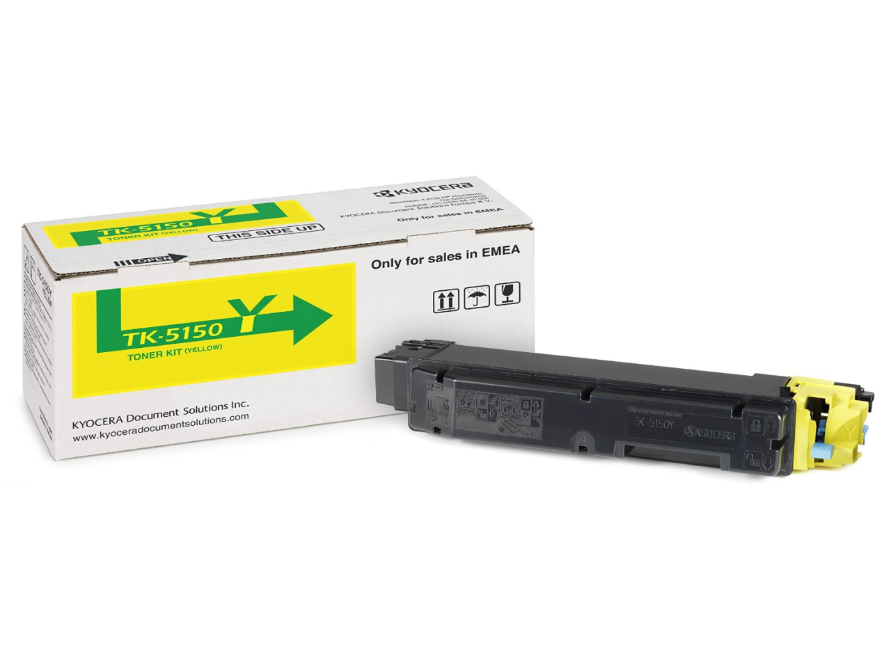 Kyocera TK-5150Y Yellow Toner Kyocera TK-5150Y Yellow Toner
