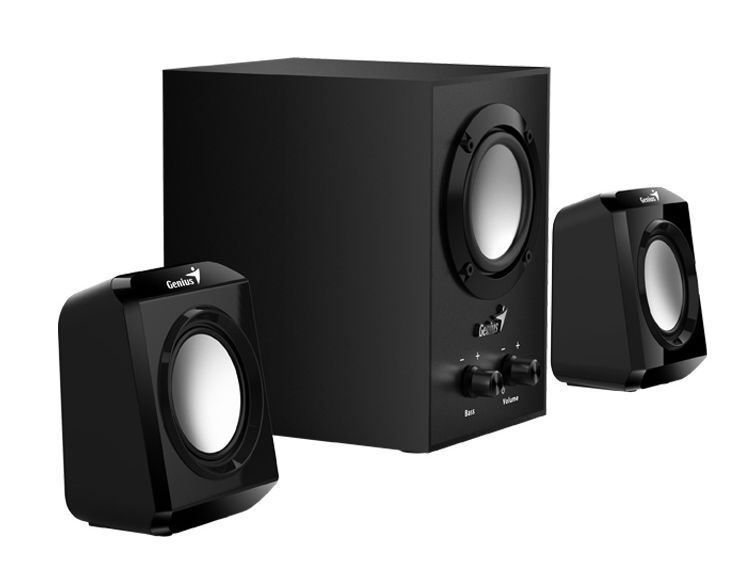 Genius SW-2.1 300 hangszóró Black Genius SW-2.1 300 hangszóró Black