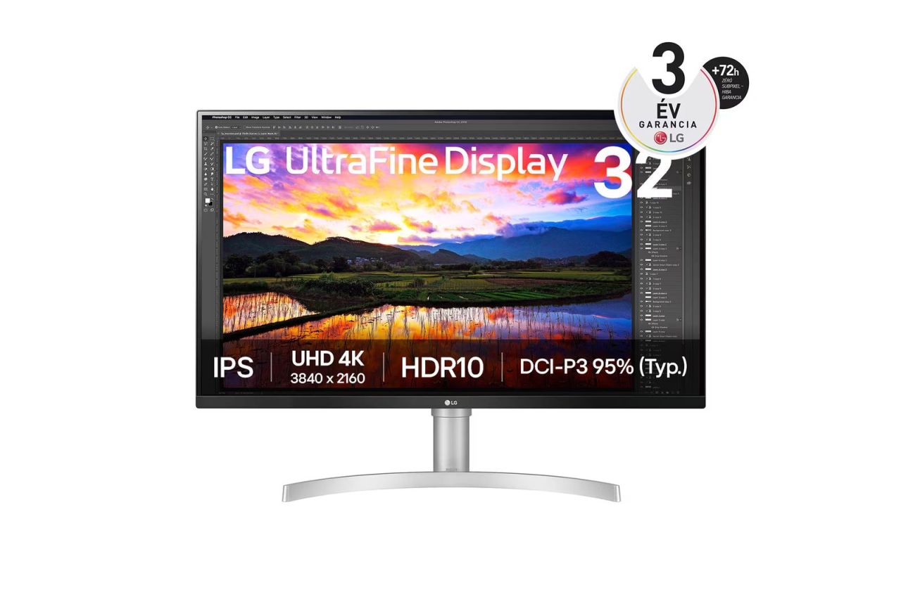 LG 31,5" 32UN650K-W IPS LED LG 31,5" 32UN650K-W IPS LED