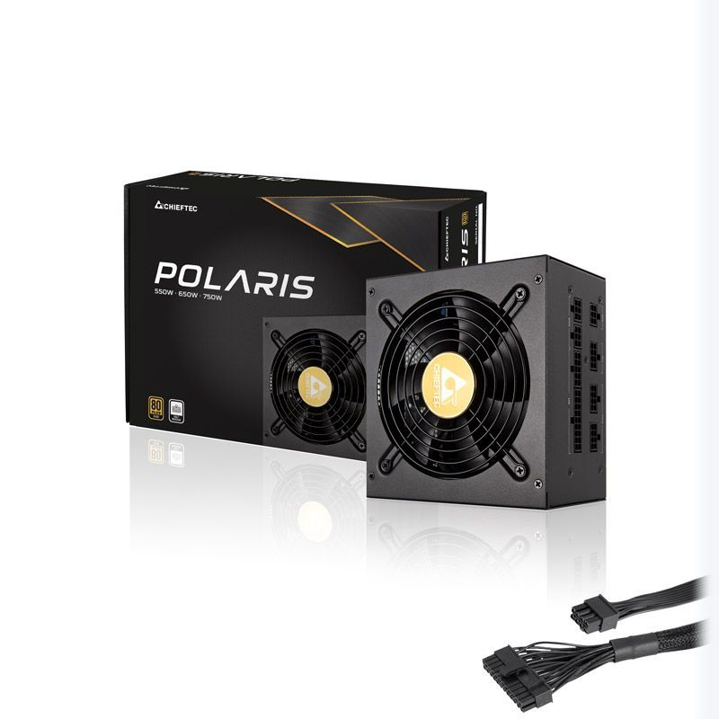 Chieftec 650W 80+ Gold Polaris Chieftec 650W 80+ Gold Polaris