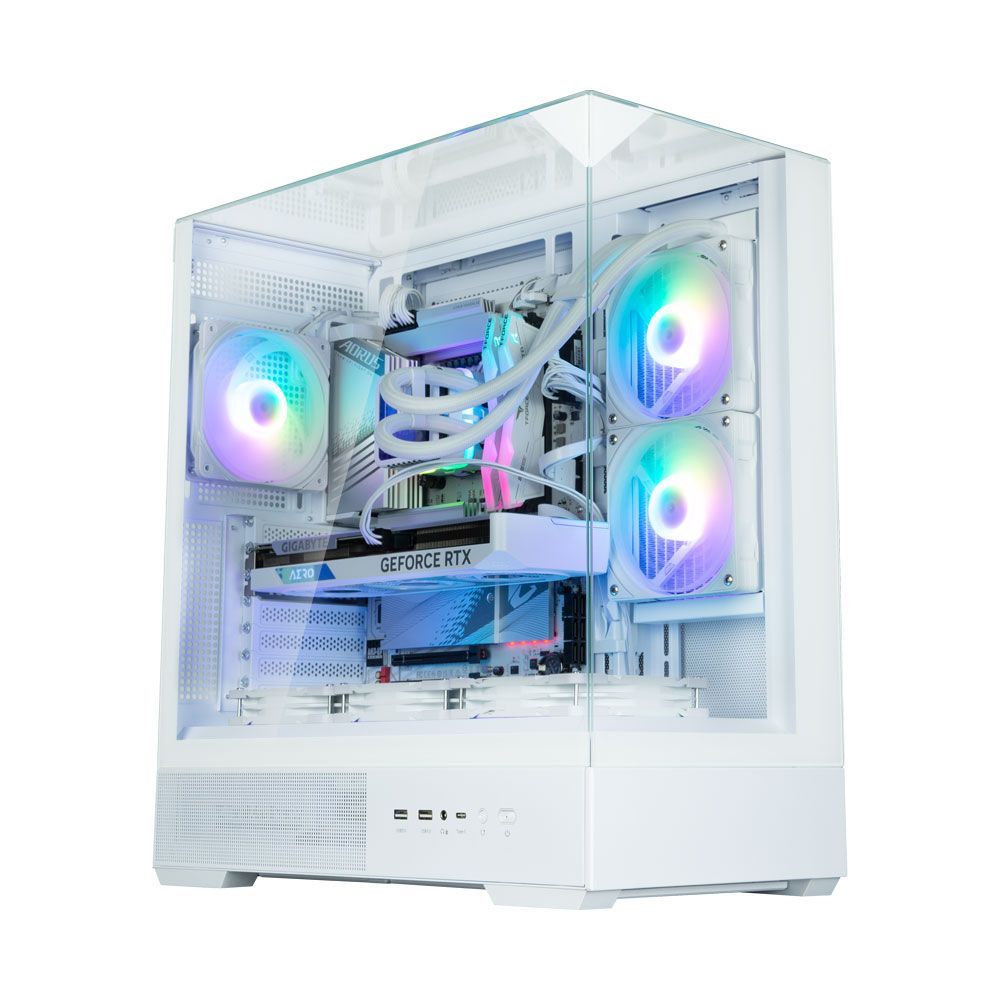 Zalman P40 Prism Tempered Glass White Zalman P40 Prism Tempered Glass White
