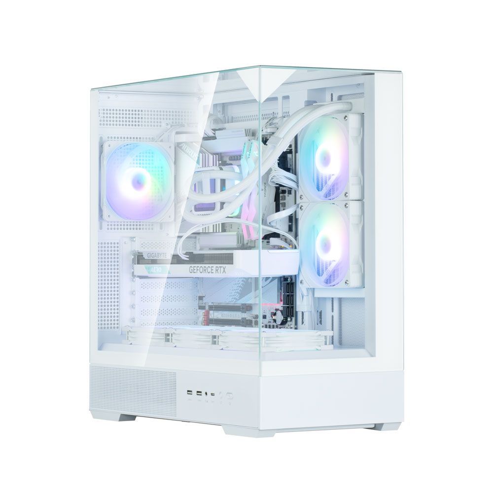 Zalman P40 Prism Tempered Glass White Zalman P40 Prism Tempered Glass White
