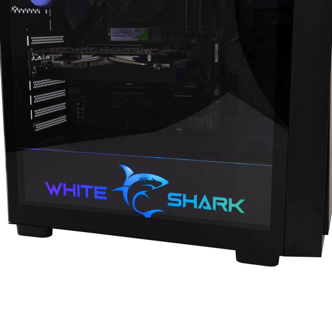 White Shark Warhead 3 Tempered Glass Black White Shark Warhead 3 Tempered Glass Black
