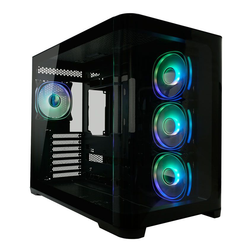 LC Power Gaming 8001B Tempered Glass Pro-Storm Dark