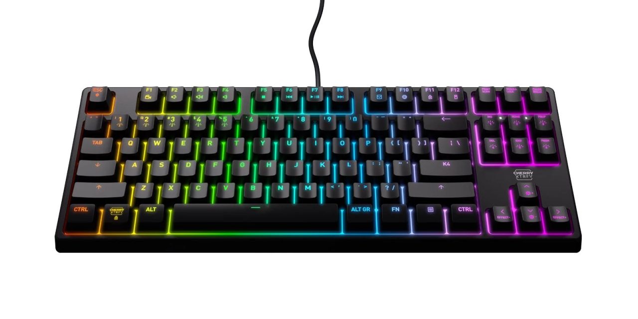 Cherry XTRFY K4V2 Mechanical Gaming RGB Keyboard Black US Cherry XTRFY K4V2 Mechanical Gaming RGB Keyboard Black US