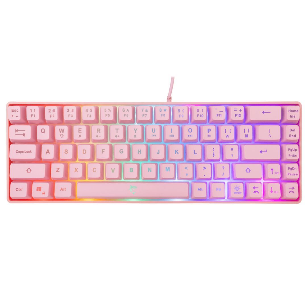 White Shark Ronin RGB Gaming keyboard Pink US White Shark Ronin RGB Gaming keyboard Pink US