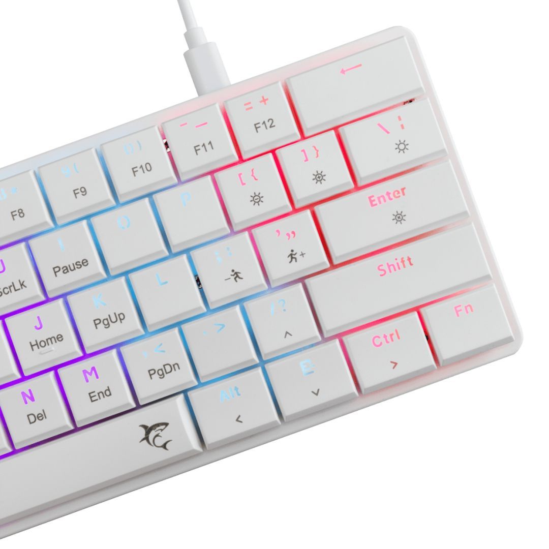 White Shark Nagamaki RGB Gaming keyboard Black US White Shark Nagamaki RGB Gaming keyboard Black US