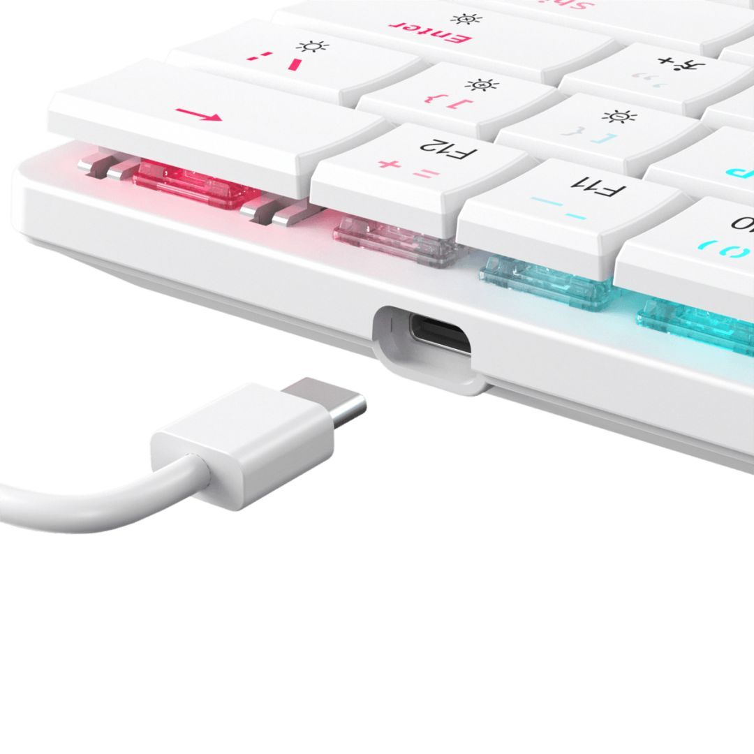 White Shark Nagamaki RGB Gaming keyboard Black US White Shark Nagamaki RGB Gaming keyboard Black US