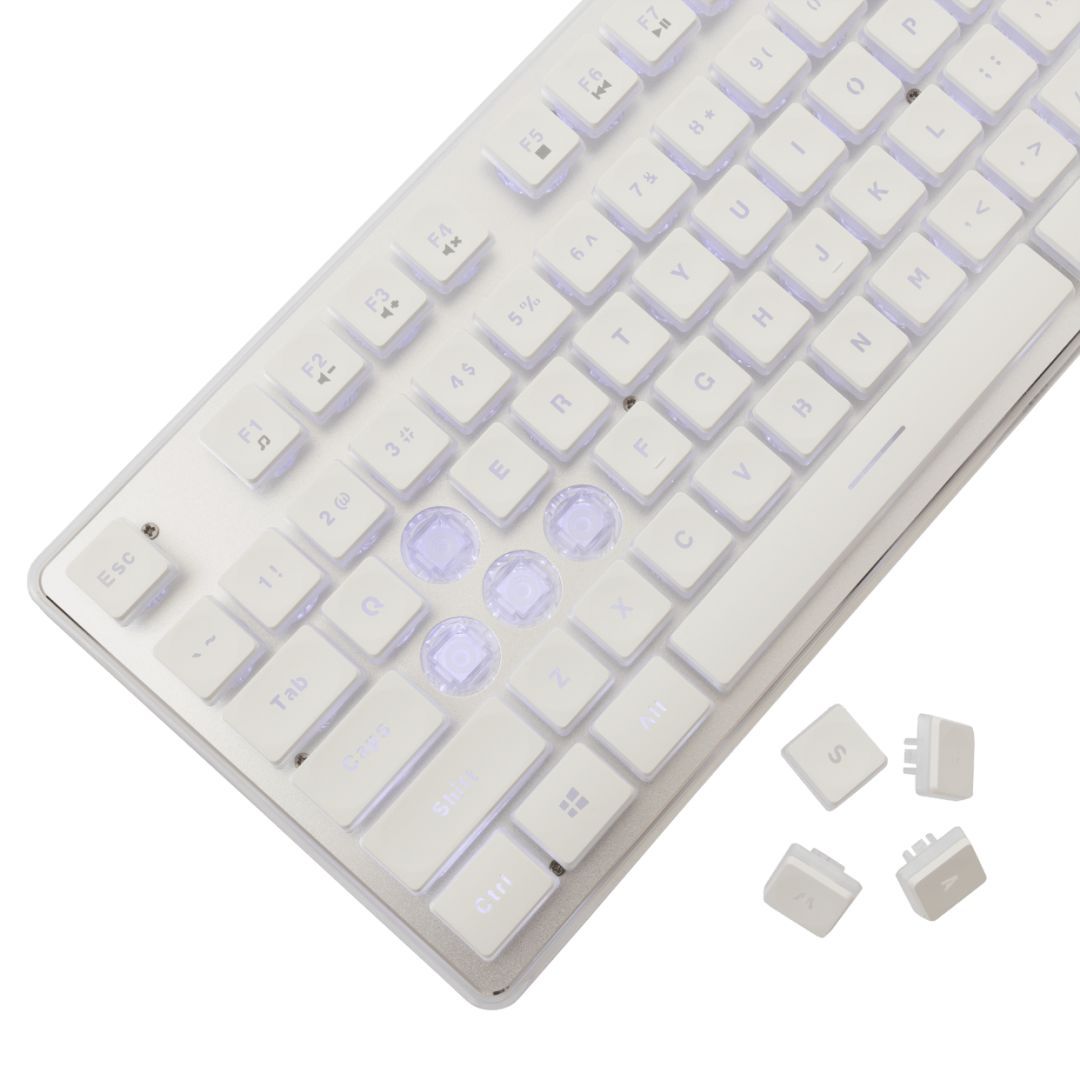 White Shark Tachi Gaming Keyboard White US White Shark Tachi Gaming Keyboard White US
