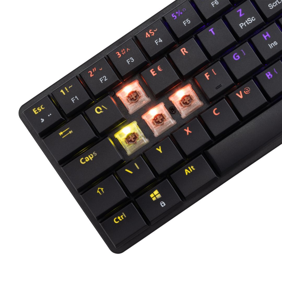 White Shark Nagamaki RGB Gaming keyboard Black US White Shark Nagamaki RGB Gaming keyboard Black US