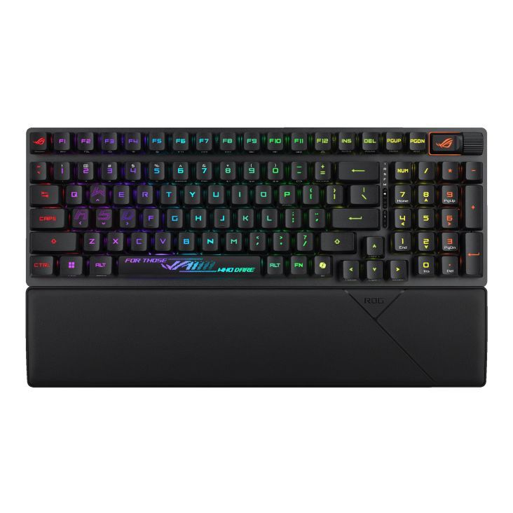 Asus ROG Strix Scope II 96 RX Gaming Wireless Keyboard Black UK Asus ROG Strix Scope II 96 RX Gaming Wireless Keyboard Black UK
