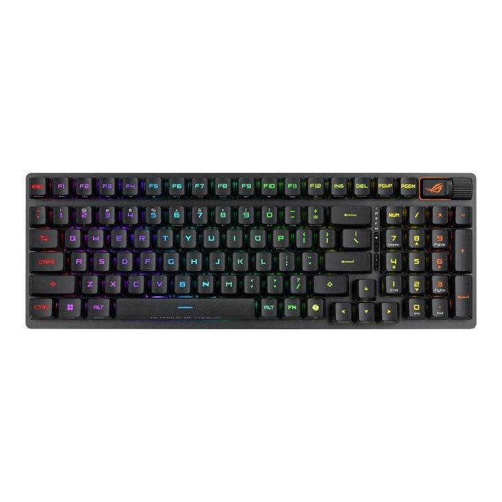 Asus ROG Strix Scope II 96 RX Gaming Wireless Keyboard Black UK Asus ROG Strix Scope II 96 RX Gaming Wireless Keyboard Black UK