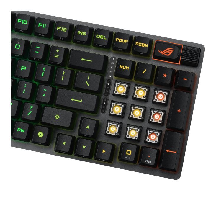 Asus ROG Strix Scope II 96 RX Gaming Wireless Keyboard Black UK Asus ROG Strix Scope II 96 RX Gaming Wireless Keyboard Black UK