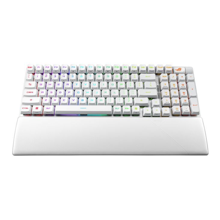 Asus ROG Strix Scope II 96 RX Gaming Wireless Keyboard White UK Asus ROG Strix Scope II 96 RX Gaming Wireless Keyboard White UK